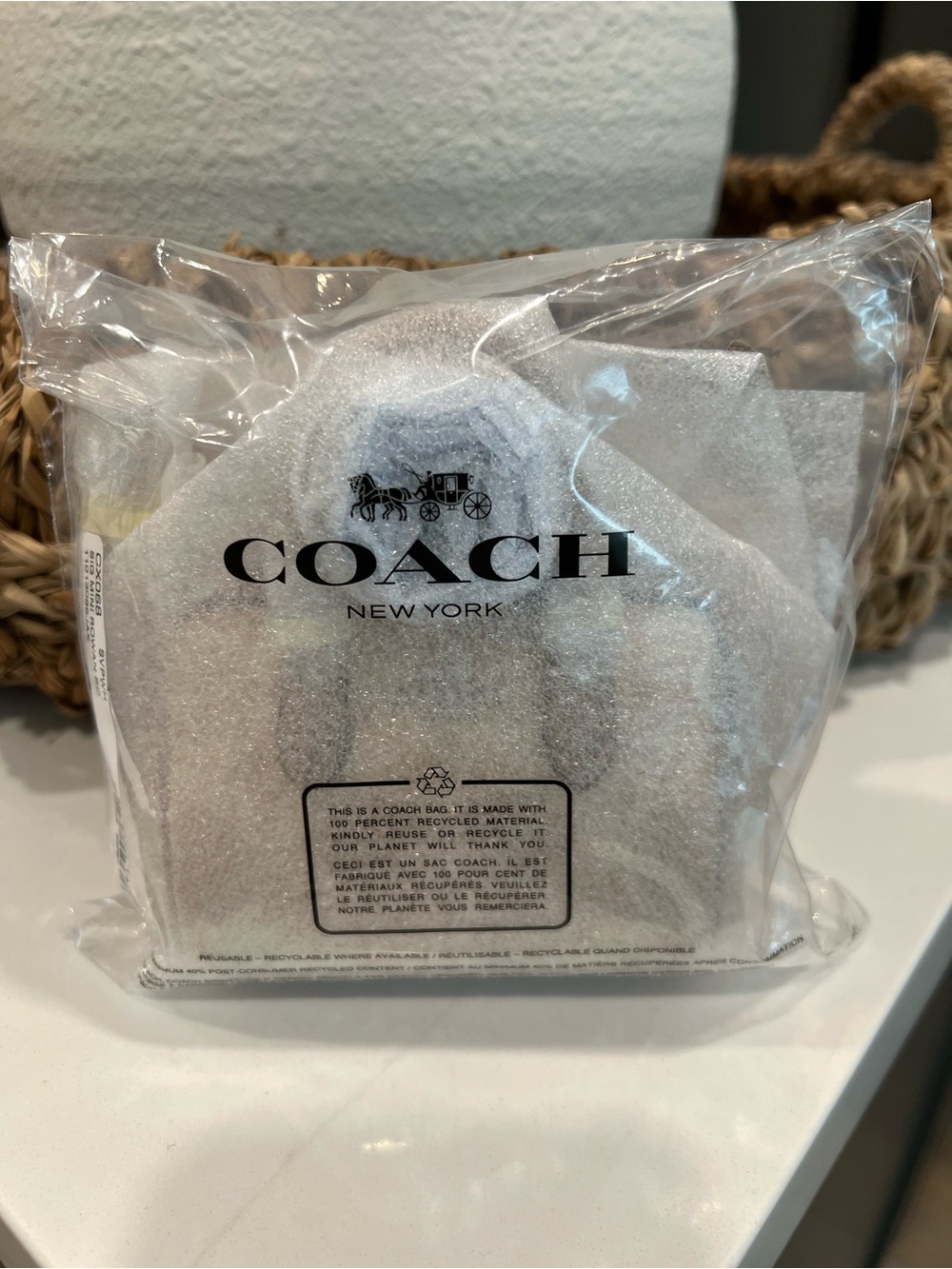 COACH. Mini Rowan Bag Charm.. - Picture 4 of 13